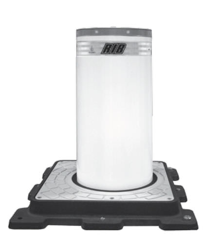 Borne escamotable automatique - T 275 A - RIB - manuelle / pour zones piétonnes