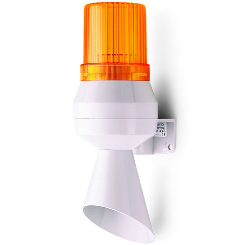 Klaxon d'alarme incendie - KLL - Auer Signal GmbH - avec feu à LED