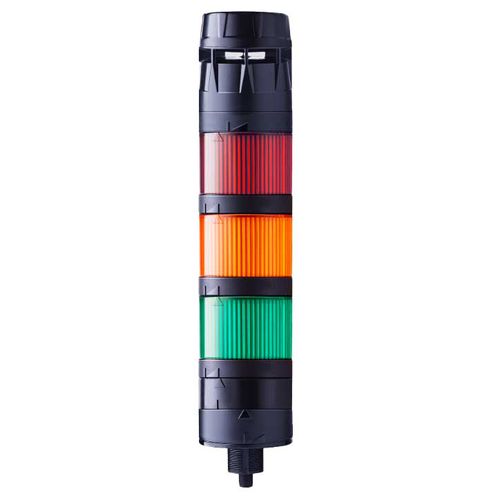 Colonne lumineuse à LED - PC7 IO-LINK - Auer Signal GmbH - à éclat / permanente / IP66