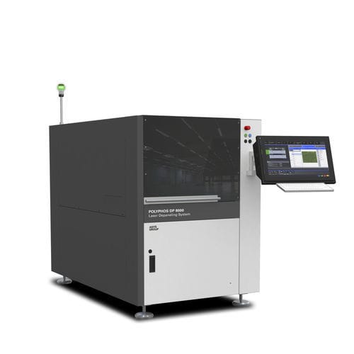 Machine de dépanélisation de PCB robotisée - POLYPHOS DP 8000 - ASYS GROUP - laser / avec collecteur de poussière