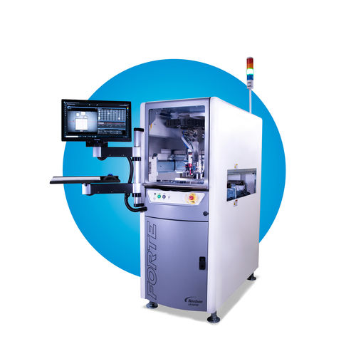 Système de dosage de revêtement - Forte™ series - Nordson ASYMTEK - pour l'industrie électronique / programmable / haute précision