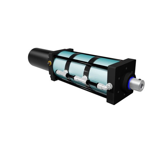 Vérin pneumatique - DAF 450-40 - mäder Pressen - double effet / pour presse / standard