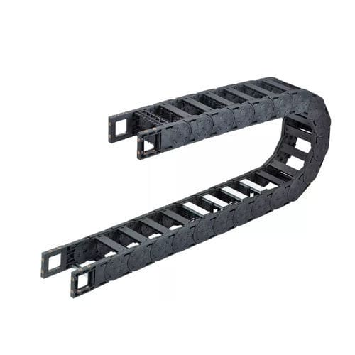 Chaîne porte-câbles ouvrable - MP 62.1 - MURRPLASTIK SYSTEMTECHNIK - en plastique / en aluminium / avec séparateurs