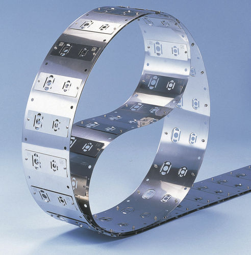 Courroie plate - DP - DYMCO. LTD. - en inox / pour l'industrie agroalimentaire / pour l'industrie pharmaceutique