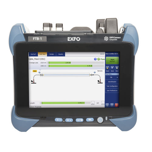 Équipement de test automatisé - TK1-V2 - EXFO - pour réseaux de télécommunication / à fibre optique