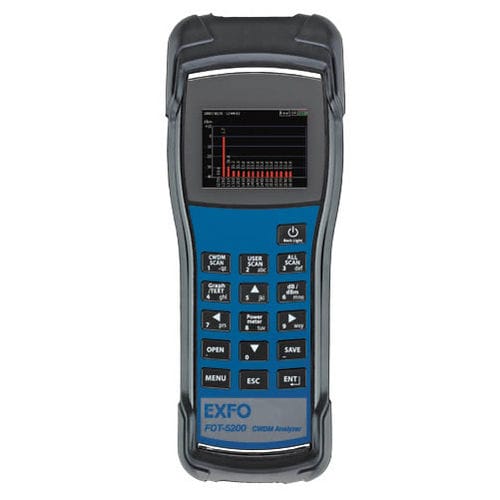 Analyseur pour réseau électrique - FOT-5200 - EXFO - de spectre / portable