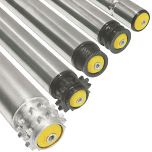Rouleau de convoyeur libre - CMR Group - en PVC / en silicone / en néoprène®