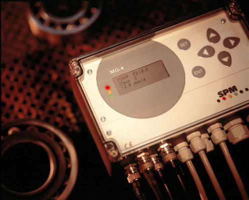 Système de surveillance de vibration - MG-4 - SPM Instrument - de mesure / en continu