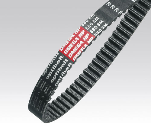 Courroie de transmission crantée - OMEGA HP - Optibelt - en caoutchouc / pour charges lourdes