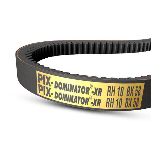 Courroie de transmission de puissance crantée - PIX-Dominator&reg;-XR - PIX Transmissions Limited - en V / en caoutchouc / pour applications lourdes