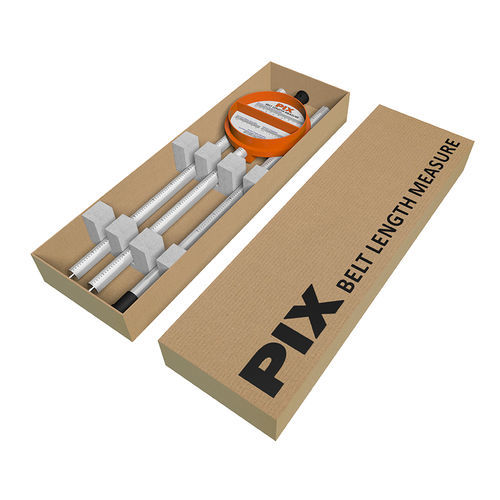 Instrument de mesure de longueur - PIX Transmissions Limited - pour courroie / en acier inoxydable