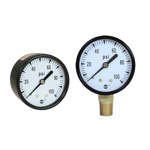 Manomètre absolu - P500  - U.S. GAUGE - à cadran / fileté / en laiton