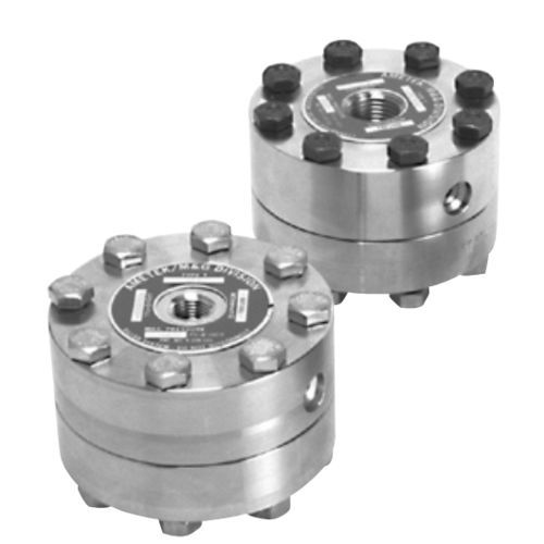 Séparateur à membrane avec fixation par bride - T series - AMETEK Pressure - avec raccord fileté / pour manomètre / de process
