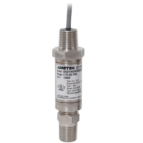 Transmetteur de pression relative - IDT - AMETEK Pressure - absolue / de vide / à membrane