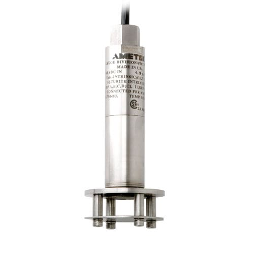 Transmetteur de niveau submersible - 575P - AMETEK Pressure - hydrostatique / pour liquides / 4-20 mA