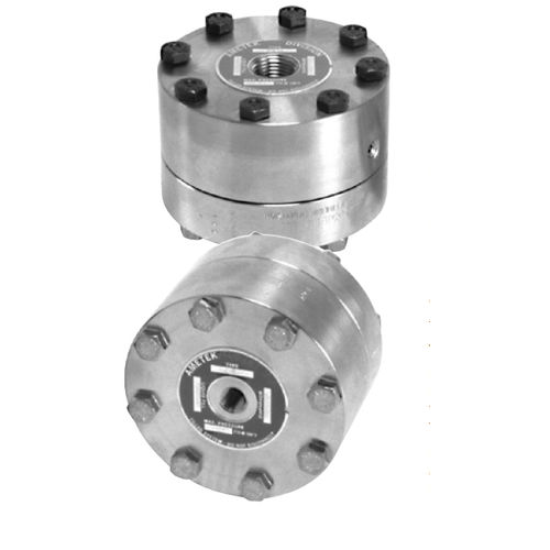 Séparateur à membrane avec raccord fileté - L series - AMETEK Pressure - pour manomètre / à soufflet