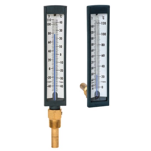 Thermomètre à dilatation de liquide - T-571  - AMETEK Pressure - à affichage numérique / °C / °F
