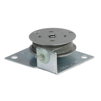 Enrouleur de câbles - ML Series - AMETEK Hunter Spring - à rappel automatique / pour chantier de construction / fixe
