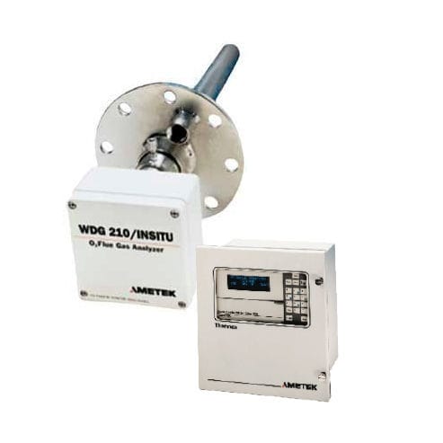 Sonde de gaz de combustion - WDG Insitu - AMETEK Process Instruments - d'oxygène / pour processus de combustion
