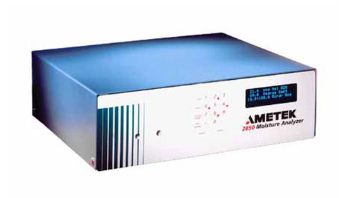 Humidimètre pour gaz - 2850 - AMETEK Process Instruments - à diode laser accordable / avec afficheur numérique