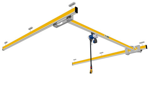 Pont roulant monopoutre - EHB-X - ABUS Kransysteme GmbH - suspendu