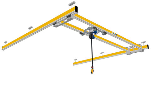 Pont roulant bipoutre - ZHB-X - ABUS Kransysteme GmbH - suspendu