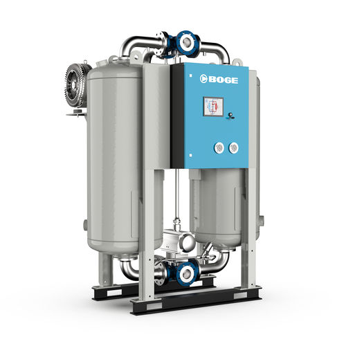 Sécheur d'air comprimé par adsorption - DAV series - BOGE - chaleur externe / de grande dimension