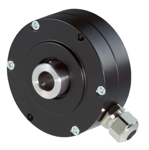 Codeur rotatif incrémental - IH490 - W+S Meßsysteme GmbH - à axe creux / RS-422 / en aluminium