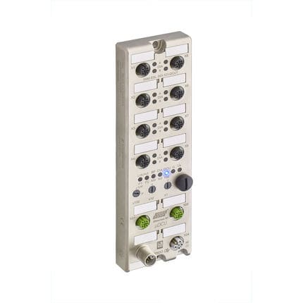 Système d’entrées/sorties numérique - DCU1 - HIRSCHMANN - bus de terrain / EtherNet/IP / 8 entrées numériques