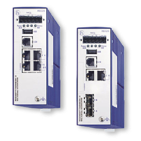 Commutateur Ethernet 2 ports - RED25 - HIRSCHMANN - 4 ports / redondant / industriel