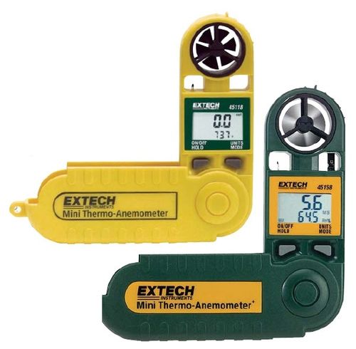 Anémomètre à hélice - 45158 - Extech - hygromètre / de poche
