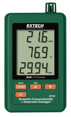 Enregistreur de données de température - SD700   - Extech - de pression / avec afficheur LCD / programmable