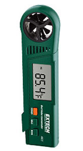 Anémomètre à hélice - AN25 - Extech - hygromètre / à sondes multiples / portable