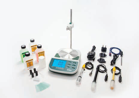 Analyseur d'eau -  WQ530 - Extech - de température / benchtop / multiparamètres