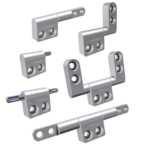 Charnière à friction - RT series - RPM - en zinc moulé sous-pression / à visser / 220°