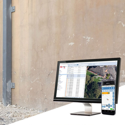 Système de cartographie de détection - DX Manager - Leica Geosystems - mobile