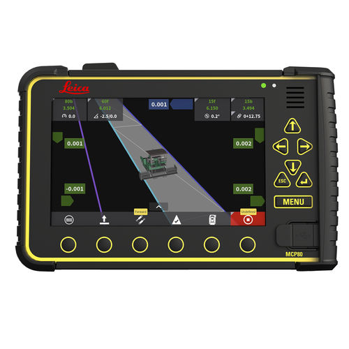 Système de contrôle de surface - iCON pave asphalt - Leica Geosystems - de nivellement / pour finisseur d'asphalte / 3D