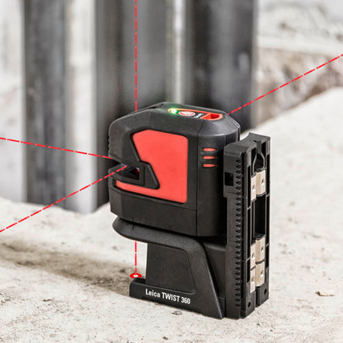 Niveau laser automatique - Lino P5 - Leica Geosystems - multiligne / à ligne verticale / croix