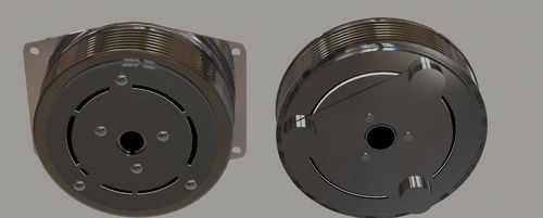 Embrayage à friction - 538294  - OGURA SAS - électromagnétique / hydraulique / pour compresseur de climatisation