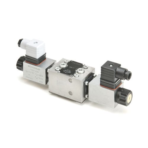 Distributeur hydraulique à clapet - VP03 series - ENERPAC - actionné par solénoïde / 4/3 voies / 4/2 voies