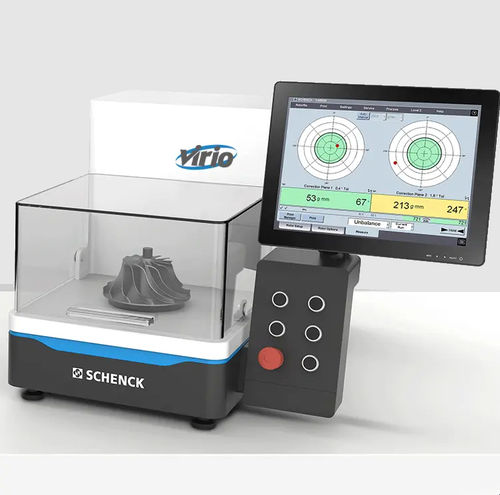 Machine à équilibrer verticale - VIRIO 05 - SCHENCK RoTec GmbH - dynamique / pour soufflante / pour embrayage à disque