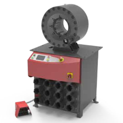 Sertisseuse de tuyau flexible - GOLDENCRIMP 450 - MANULI HYDRAULICS - automatique / hydraulique