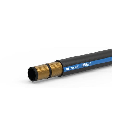 Tuyau flexible hydraulique - H011640 series - MANULI HYDRAULICS - en caoutchouc nitrile / haute pression / pour chantier de construction