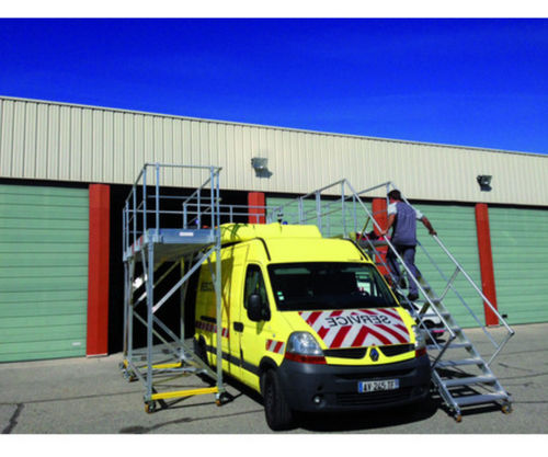 Plateforme de travail - PFCAMIONS - L'Echelle Européenne - mobile / pour camion