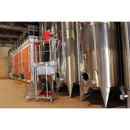 Plateforme élévatrice fixe - BEESAFEAGRO - L'Echelle Européenne - roulante / hydraulique