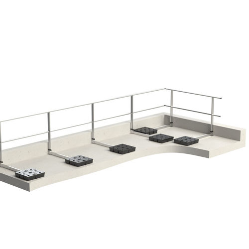 Garde-corps autoportant - EEAP-D series - L'Echelle Européenne - en aluminium