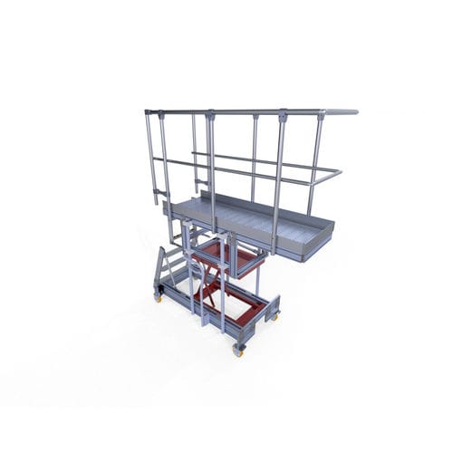 Plateforme élévatrice mobile - A001321 series - L'Echelle Européenne - hydraulique