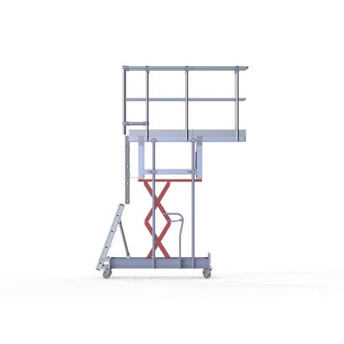 Plateforme élévatrice En Inox Usbeck® 130x160 Mm - Norme DIN 12897, Robuste Et Pratique Pour Le Levage Manuel
