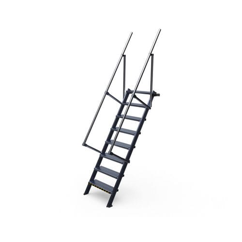 Escalier droit - EEL16 series - L'Echelle Européenne - en aluminium / à marche anti-dérapante