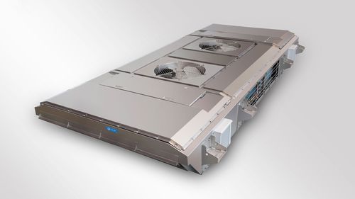 Système de climatisation de train monté sur le toit - Knorr Bremse - compact / modulaire / sous-plancher